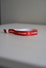 Lade das Bild in den Galerie-Viewer, TIMUR LOGO ARMBAND (red)
